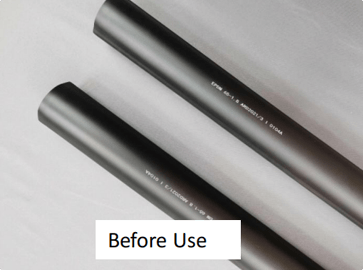 Испытание TUBE DIFFUSER ANTI-SCALING TUBE DIFFUSER ANTI-SCALING перед использованием